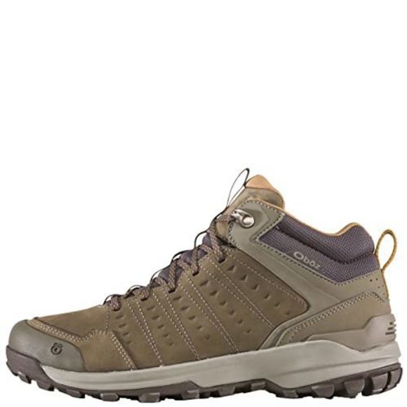 Oboz Sypes Mid Leather B-Dry Hiking Shoe - Men's Cedar Brown 8.5 Wide